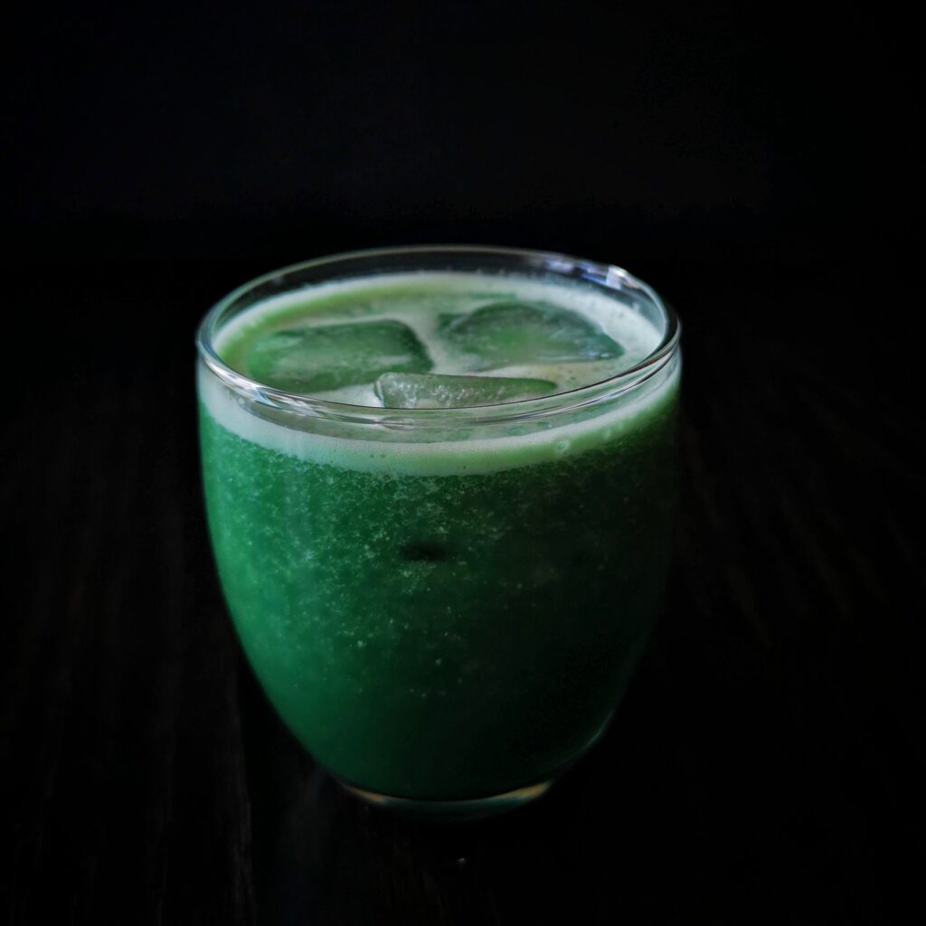 Пъпешово мляко със спирулина