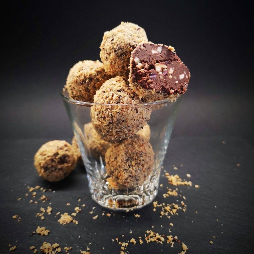 Нисковъглехидратни шоколадови трюфели