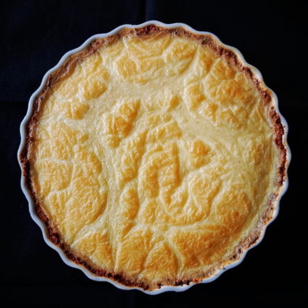 Киш със сирене и безглутенова коричка