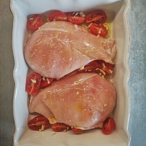 Готвене в един съд Рецепти с пилешко Пиле Капрезе